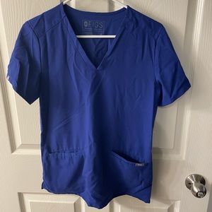 FIGS Royal blue scrub set